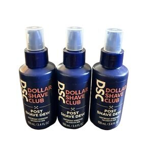 Lot Of 3 Dollar Shave Club Post Dew Lightweight Hydration Sensitive Skin 3.4oz